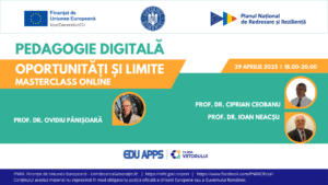 Masterclass pedagogie digitala oportunitati si limite