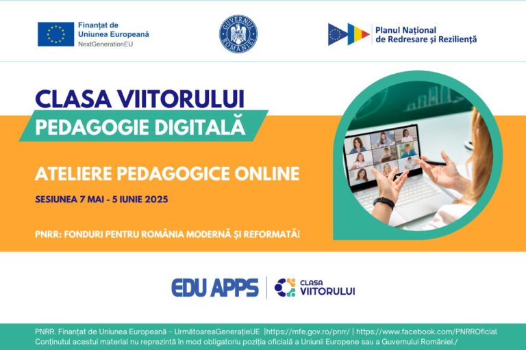ateliere pedagogice online Edu Apps