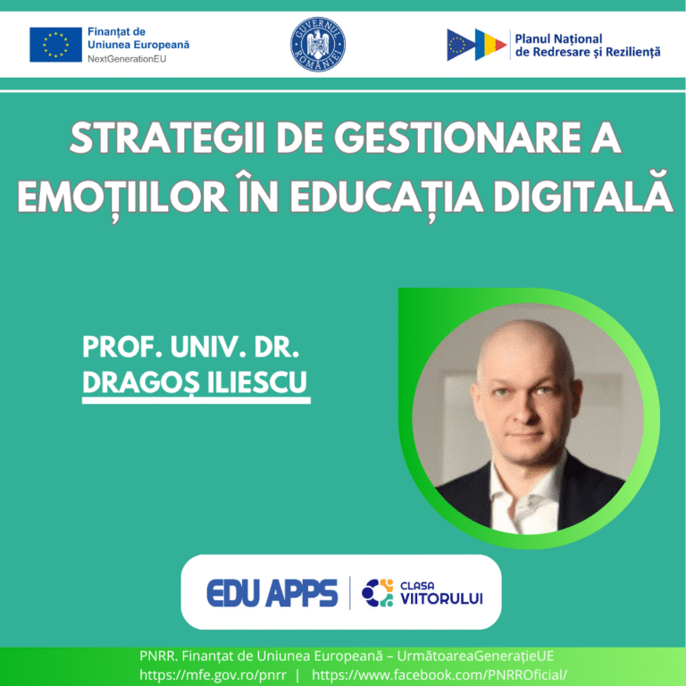 dragos iliescu gestionarea emotiilor