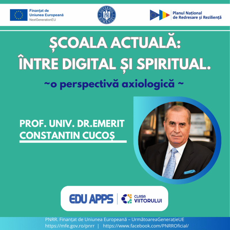 Prof. Constantin Cucoș pedagogia digitala