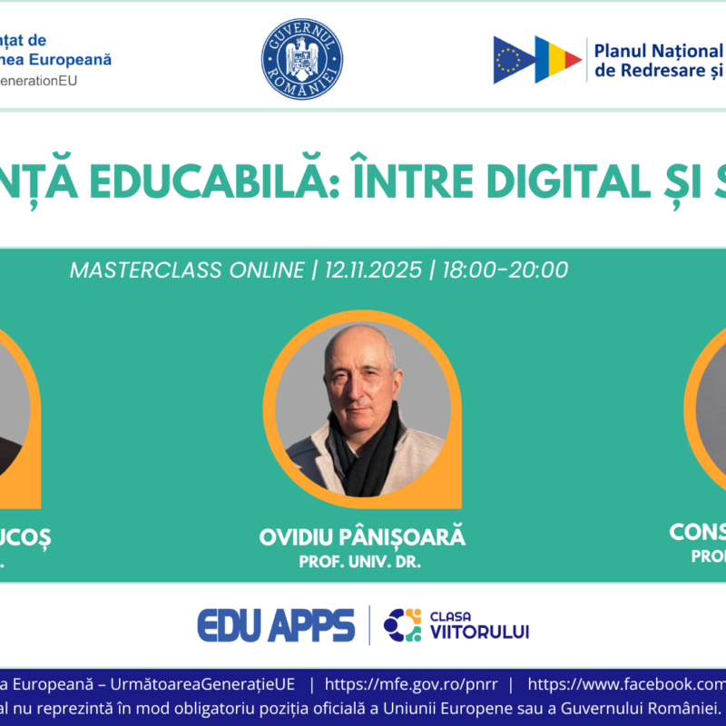 Omul, ființă educabilă: între digital și spiritual