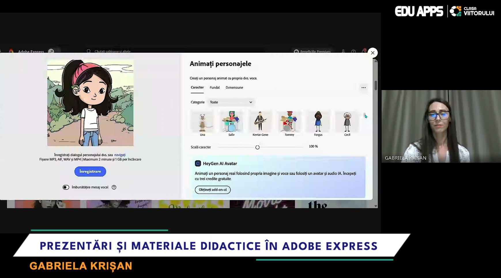 Tutorial pentru profesori. Realizarea de infografice, postere, afișe educaționale cu Adobe Express