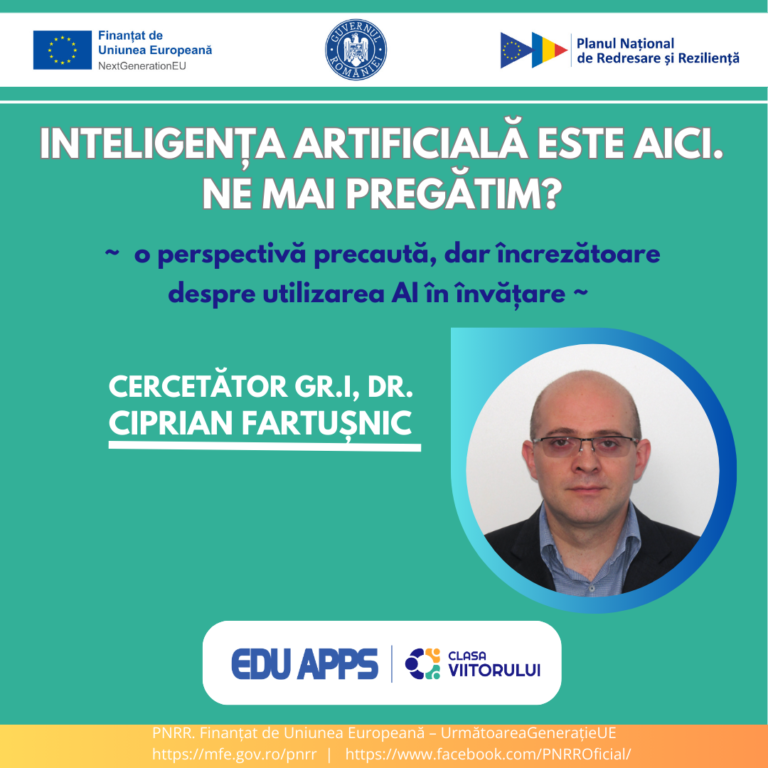 Inteligenta Artificiala invatare articol Ciprian Fartusnic