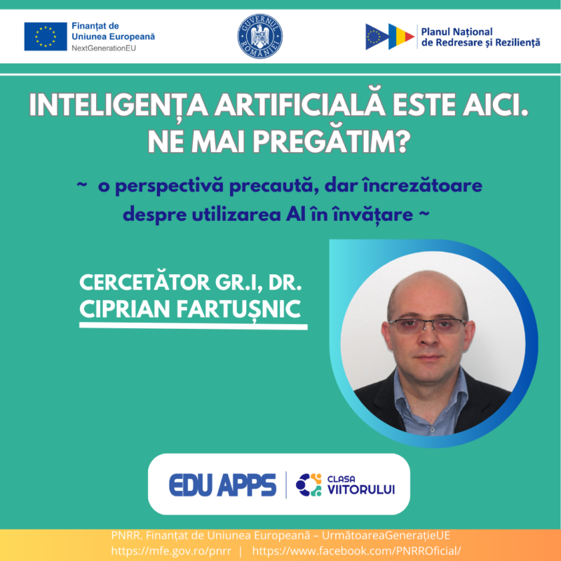 Inteligenta Artificiala invatare articol Ciprian Fartusnic