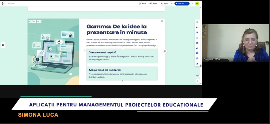 Cum creezi prezentări moderne pentru proiecte educaționale cu Miro și Gamma
