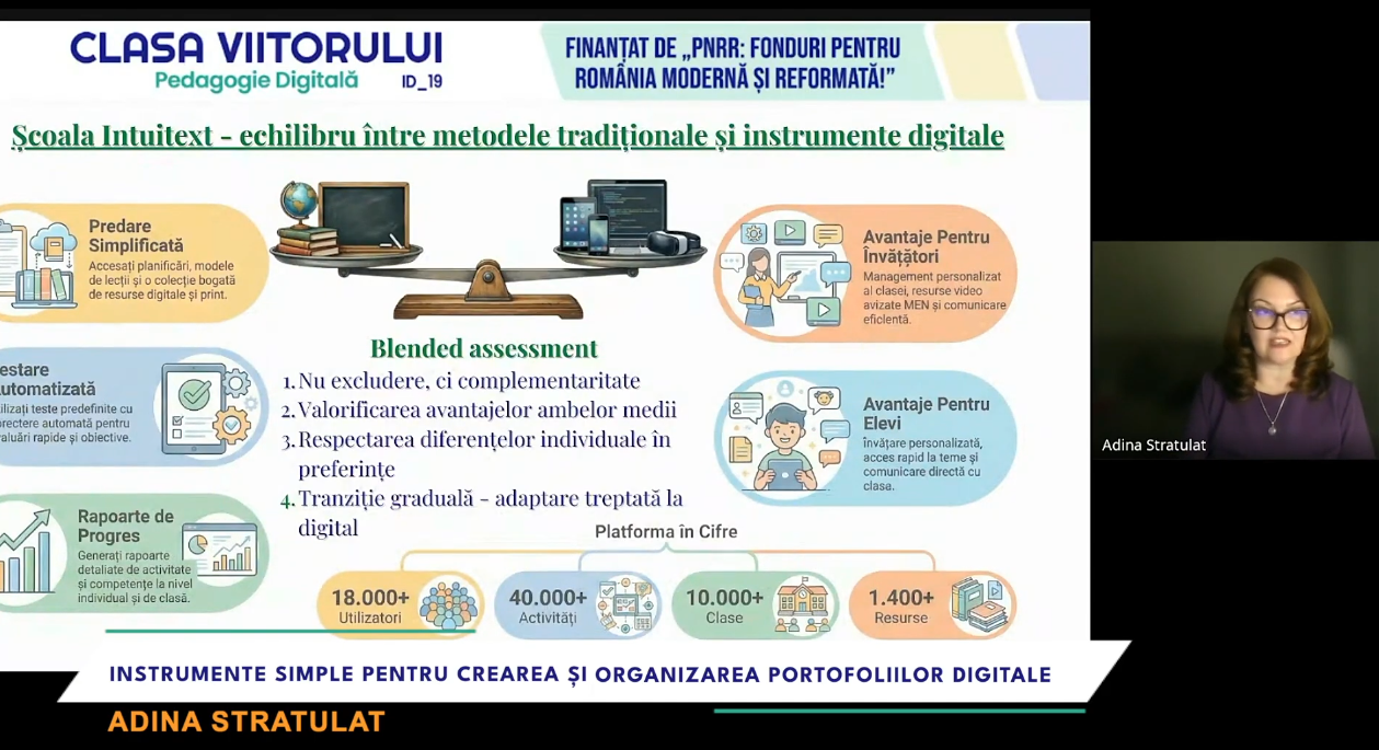 Școala Intuitext: portofoliul digital care SIMPLIFICĂ evaluarea în învățământul primar
