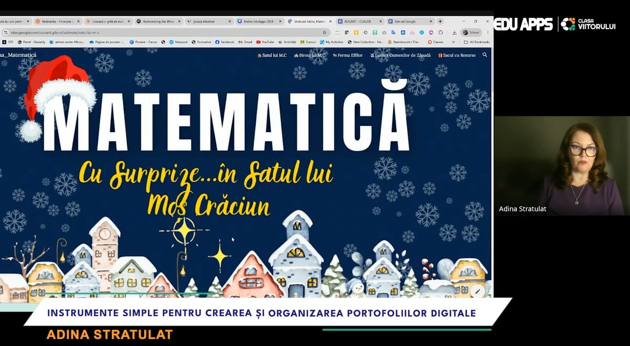 Portofolii de proiect pe Google Sites, fără cunoștințe tehnice – Elevii creează și colaborează