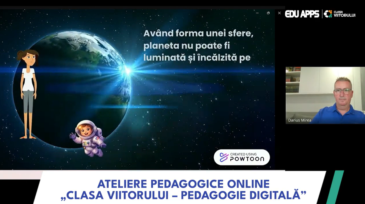 Cum faci un film animat educațional cu Powtoon pentru elevii tăi, în câteva minute. Tutorial complet