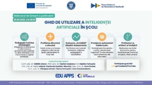 webinar de lansare ghid de utilizare inteligenta artificiala in scoli